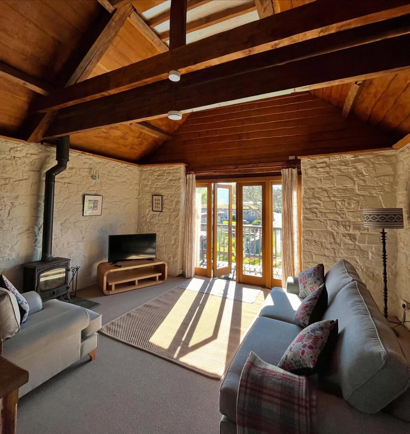 Middlewick Holiday Cottages กลาสตันเบอรี ภายนอก รูปภาพ